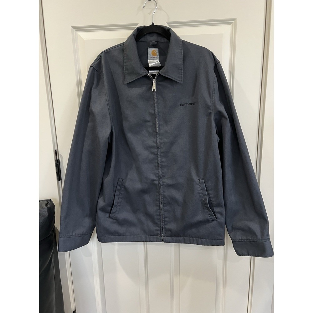 Vintage Carhartt Modular Work Jacket Men's Size XL Gray